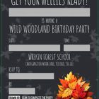 autumn party invite